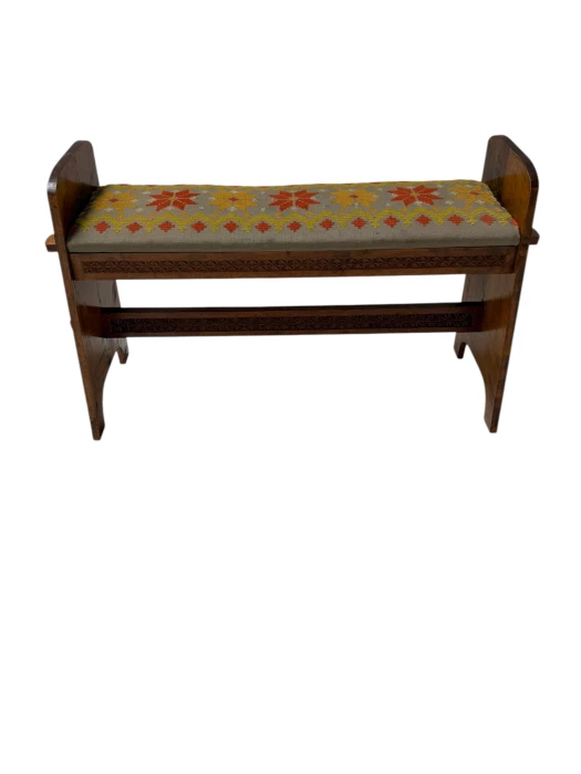 Swedish Mid-Century Modern Ash Small Bench or Stool, 1960s